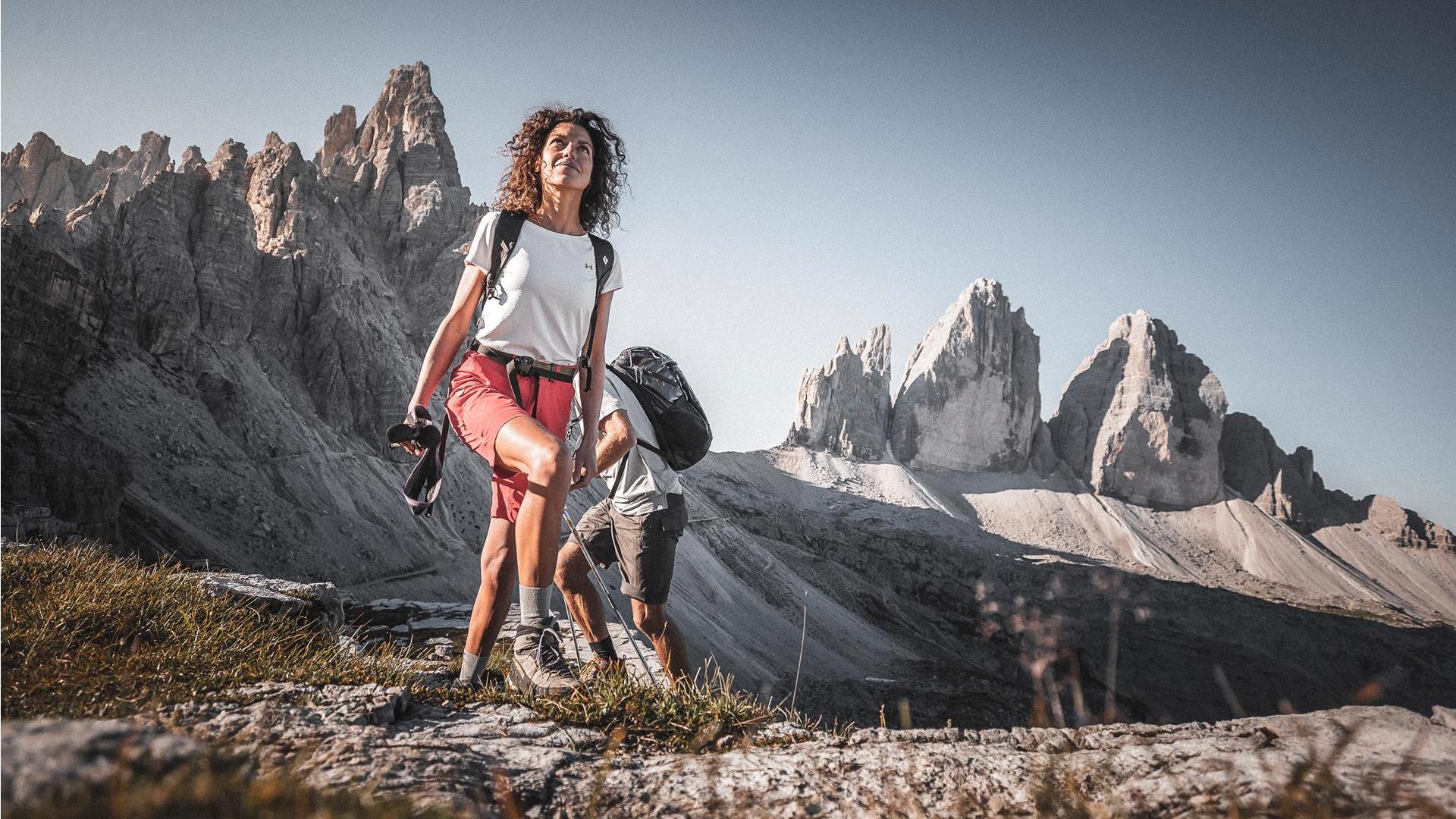 Hiking in the Dolomites