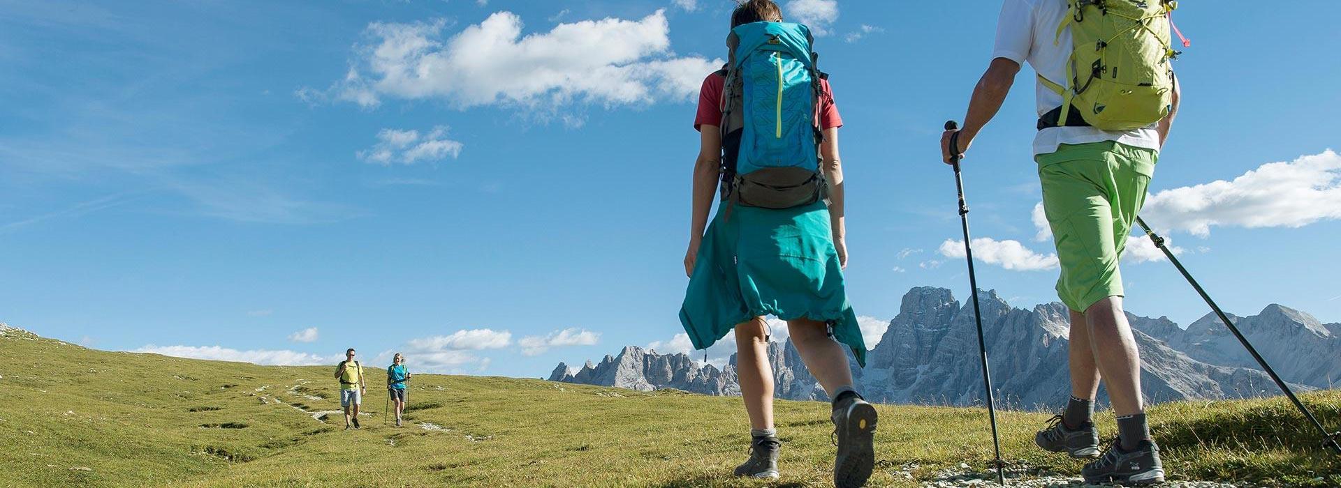 Wandern im Drei Zinnen Gebiet